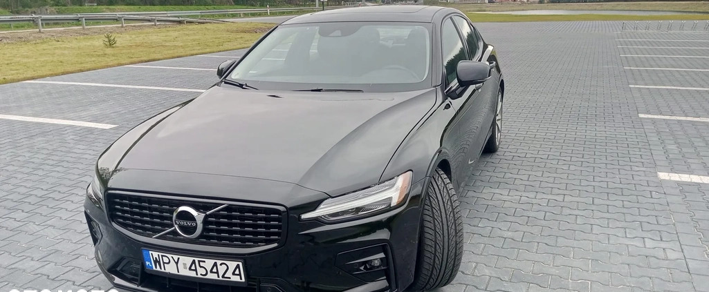 Volvo S60 cena 136000 przebieg: 34000, rok produkcji 2021 z Margonin małe 631